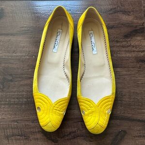 Oscar de la Renta Yellow Flats